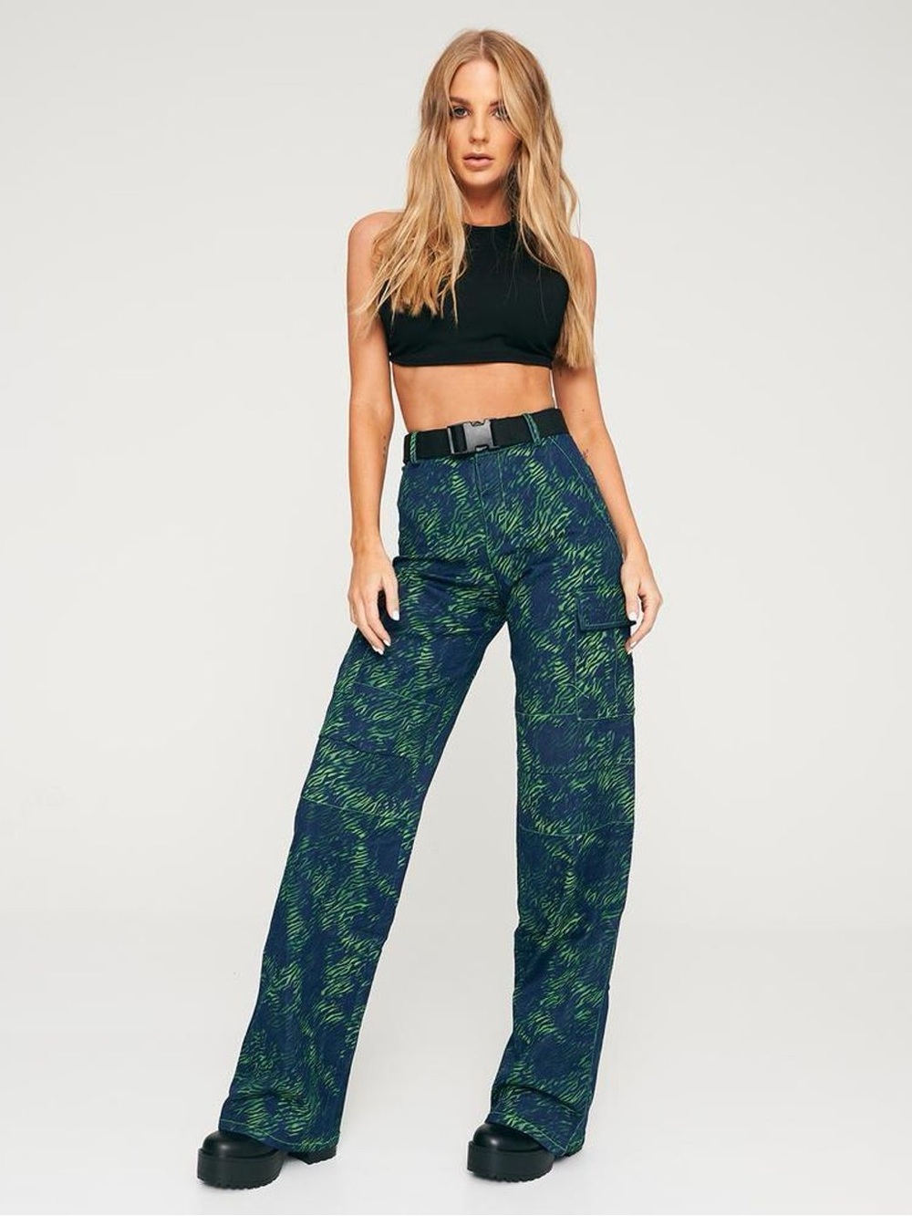 I.AM.GIA SINEAD PANTS
GREEN TIGER SIZE S